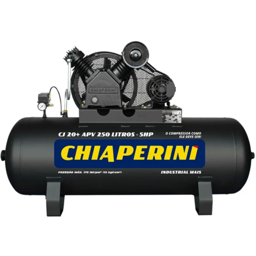 Compressor Chiaperini 20 pés 250 Litros Trifásico