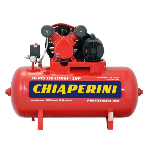 Compressor Chiaperini 10 pés 110 Litros Monofásico